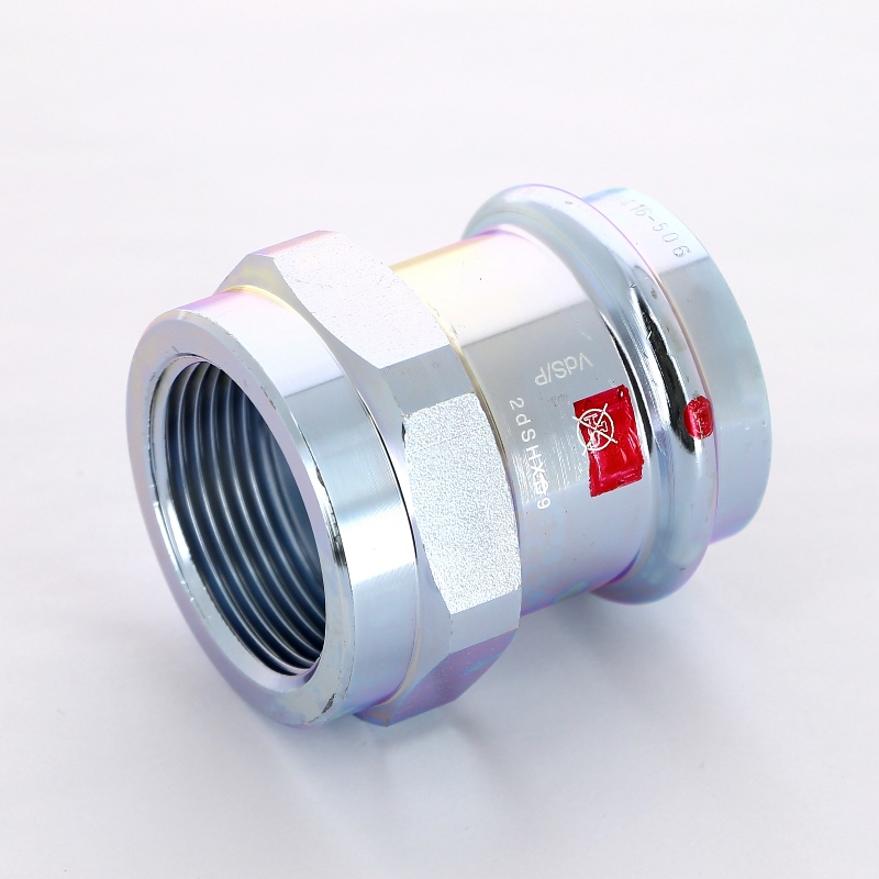 Соединительный элемент пресс-В 42x1"1/4 оцинкованная сталь Prestabo VIEGA