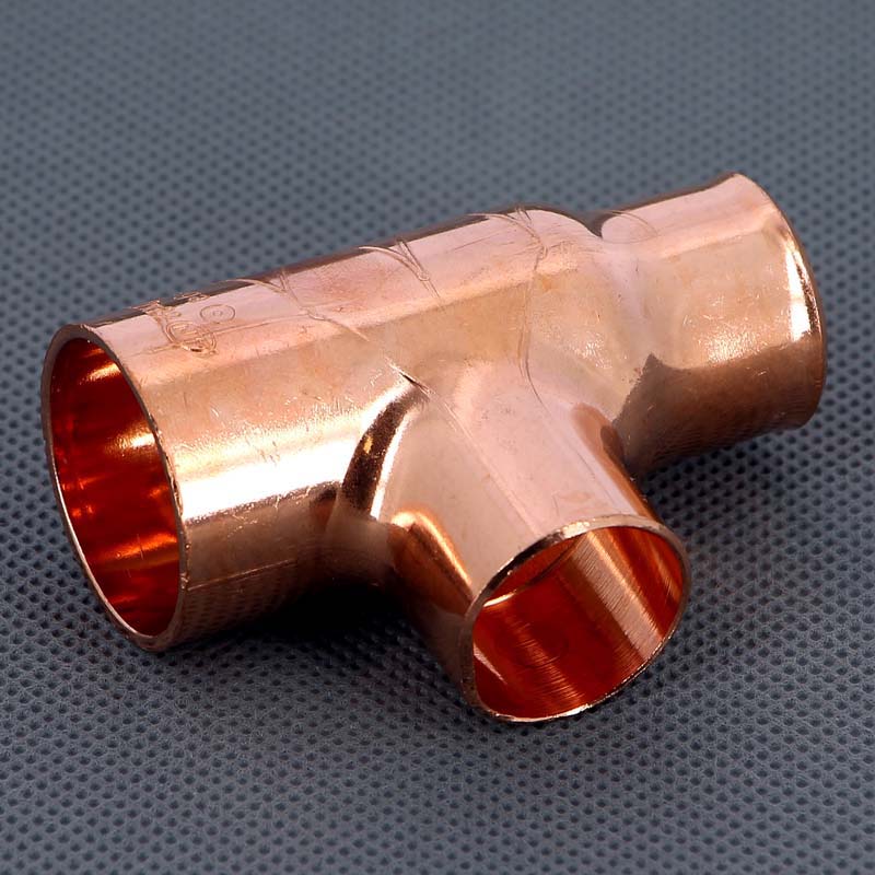 Тройник переходной под пайку 28 х 22 х 22 мм VIEGA медный