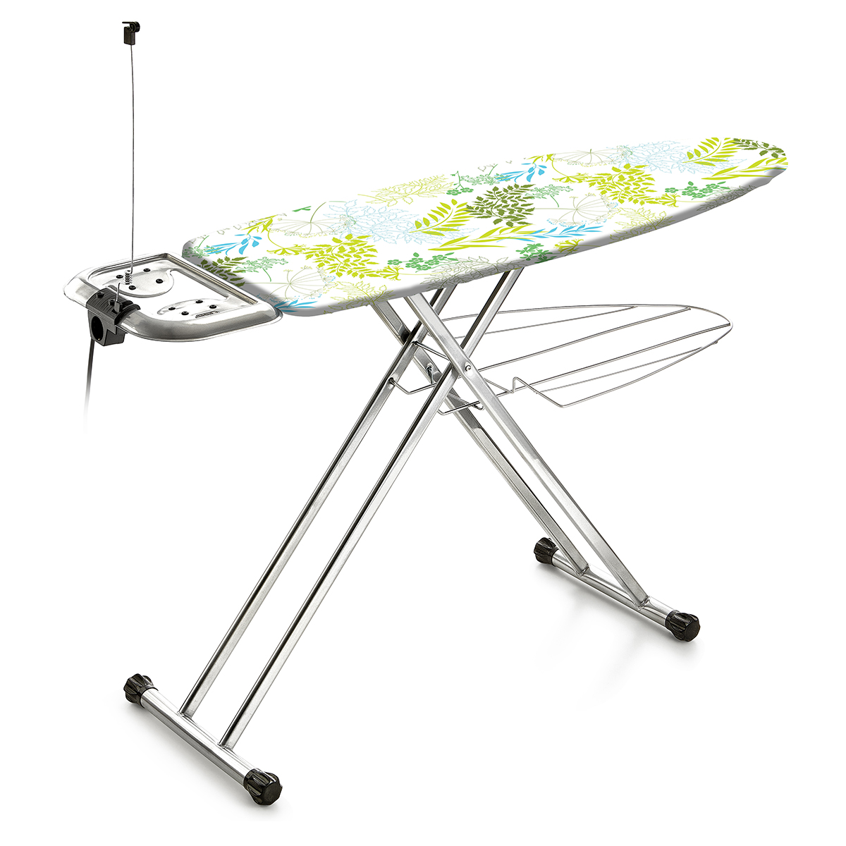 Доска гладильная "сильвия" 120 х 44 см (1/2)  металл (серый)