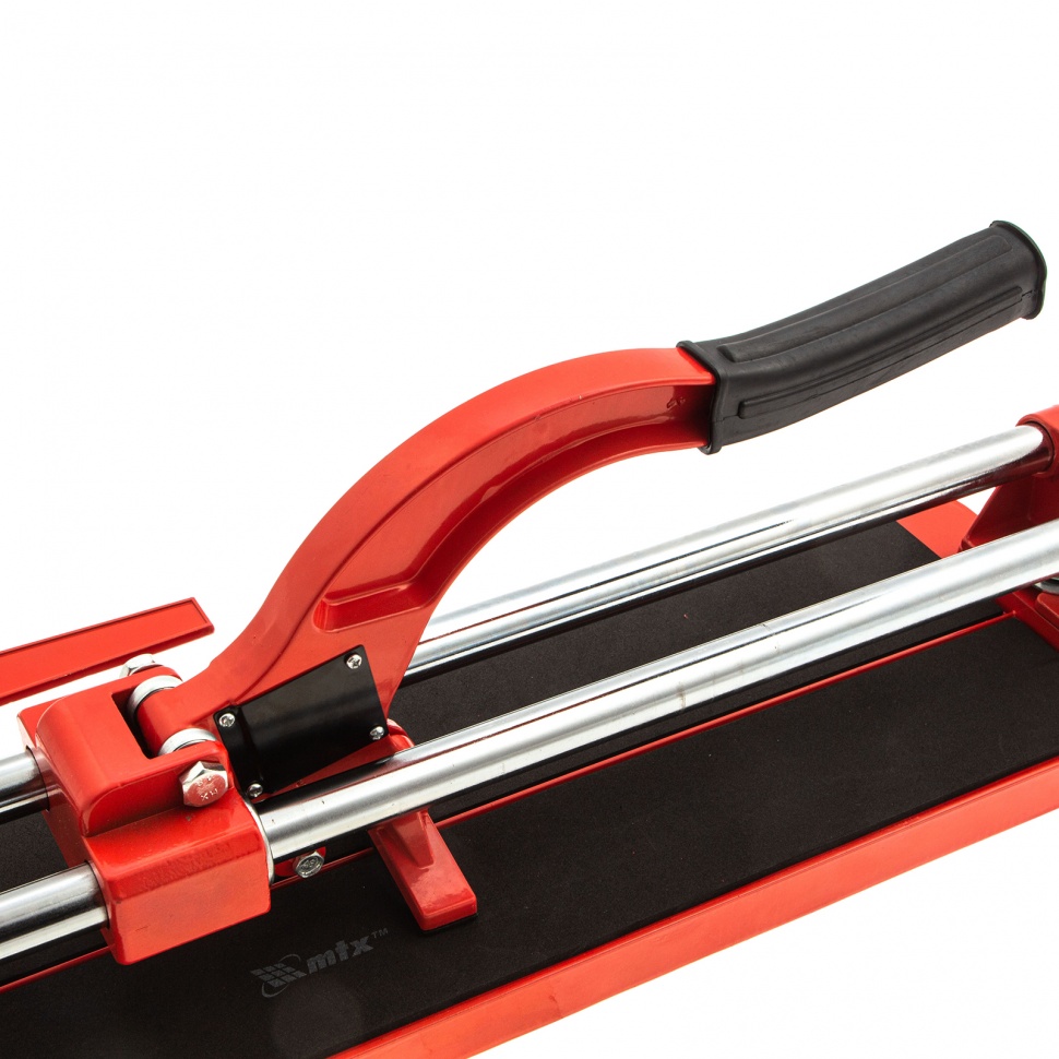 Плиткорез 400 х 16 мм, литая станина,каретка на подшипниках, усиленная рукоятка MTX (87605)