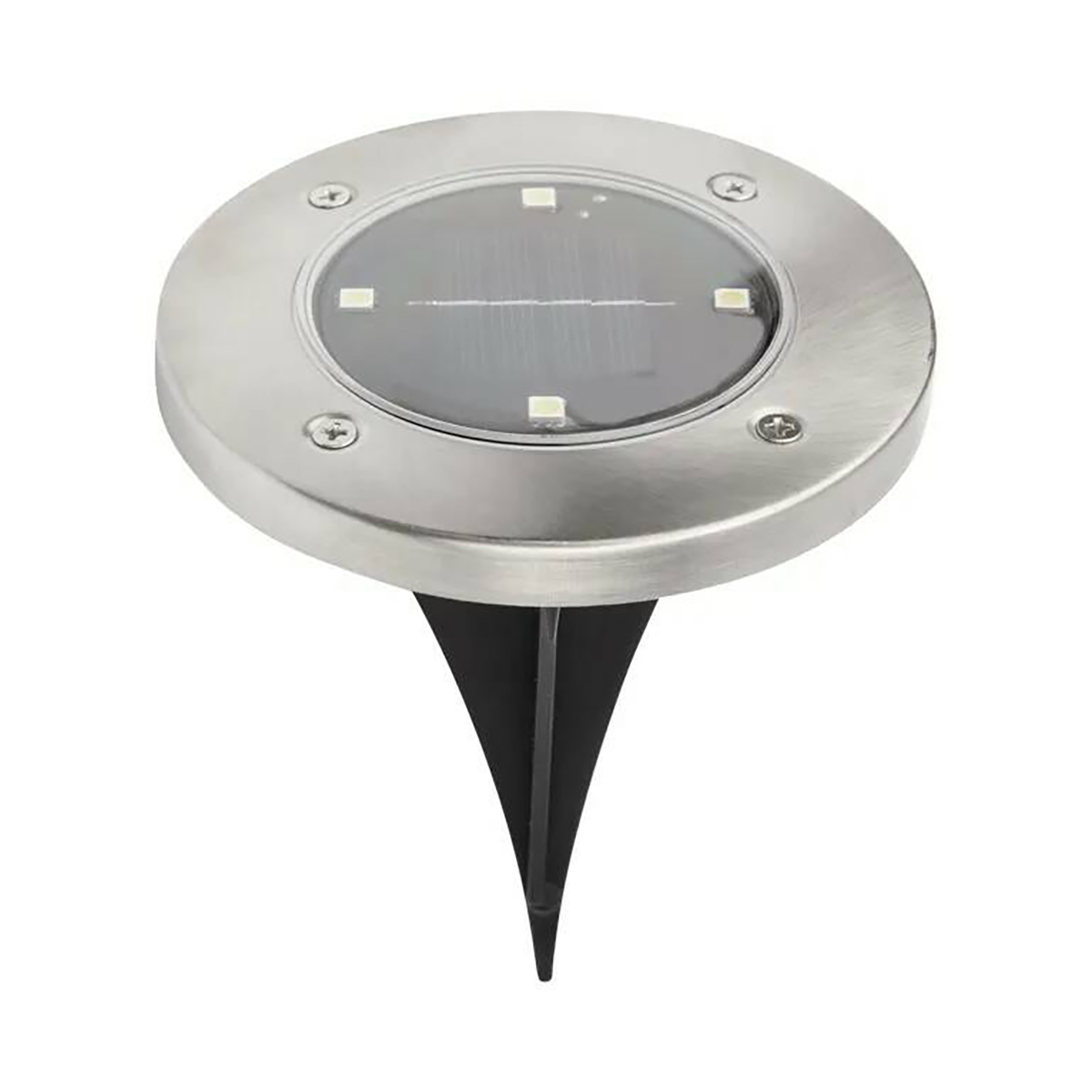 Светильник садовый светодиод. "взлетные огни" 6 вт 6500 к ip65, солнеч. бат. (1/90) "lamper" 602-246