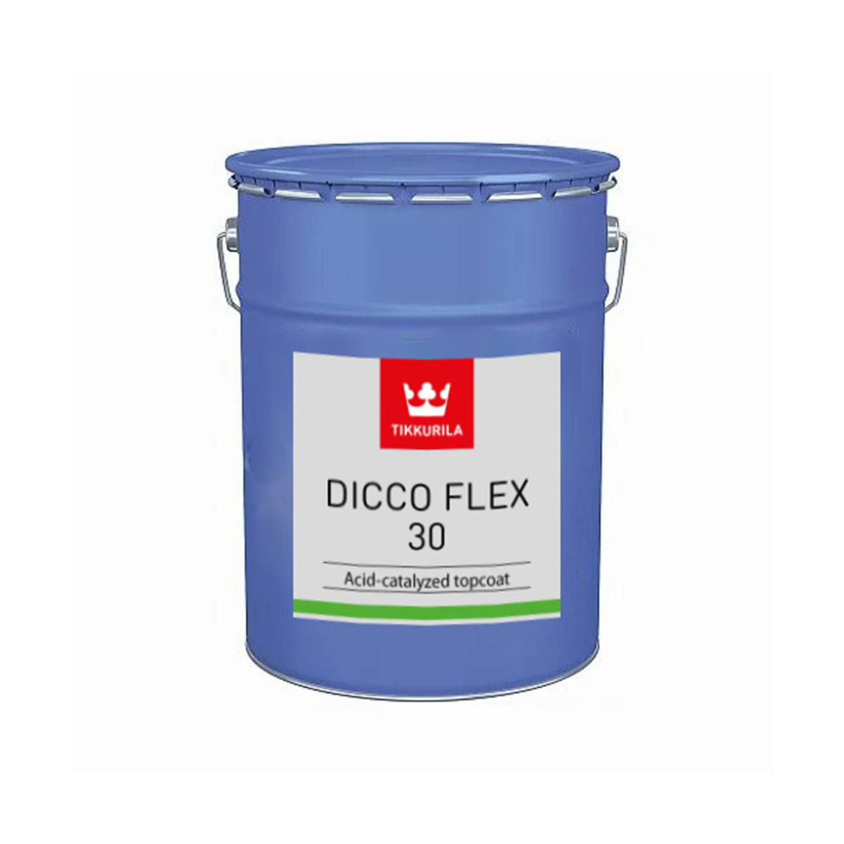Краска кислотного отверждения "дикко флекс" 30 tal 2,7 л (1/120) "тиккурила"