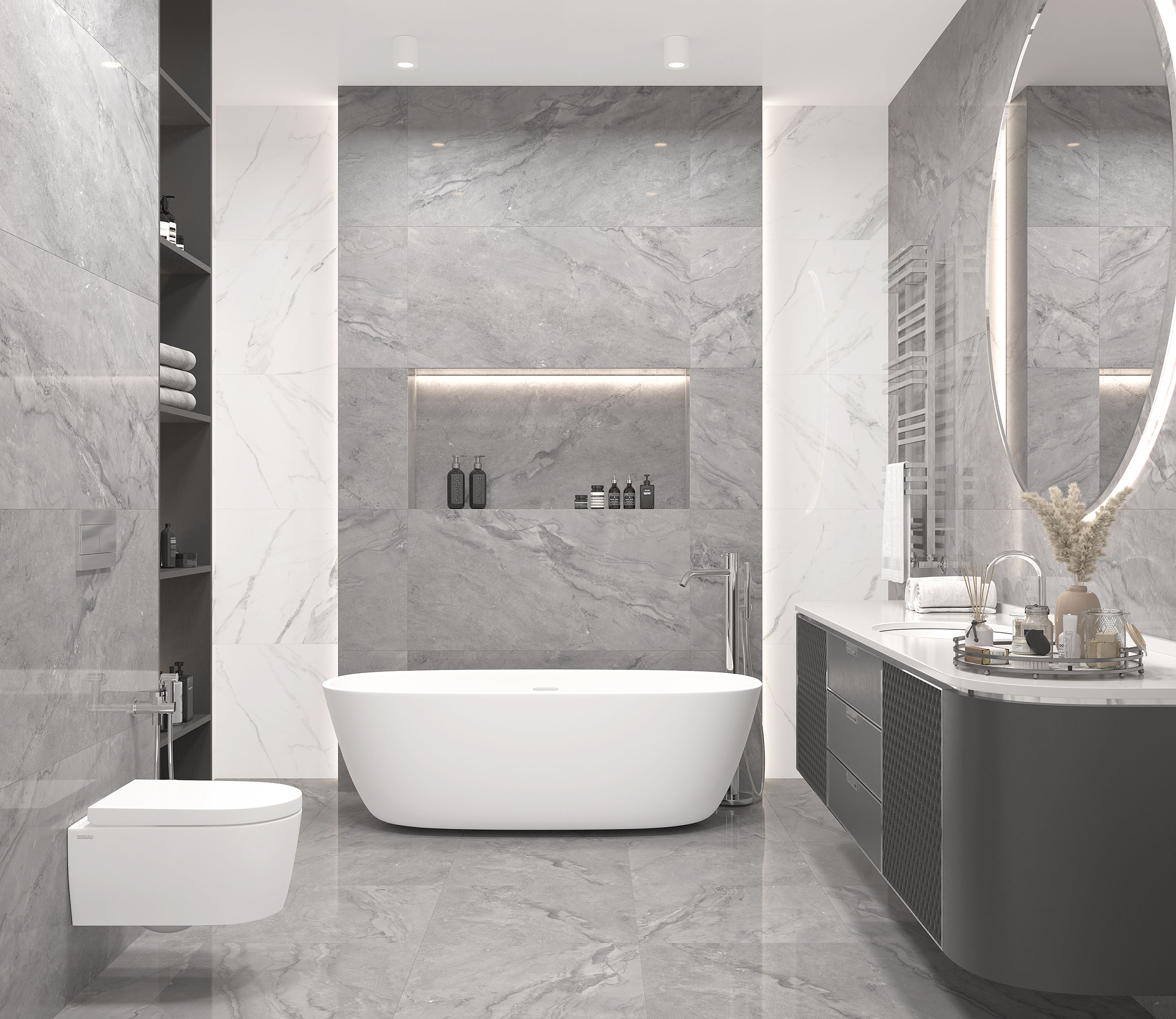 Cineria river керамогранит матовый 60x60