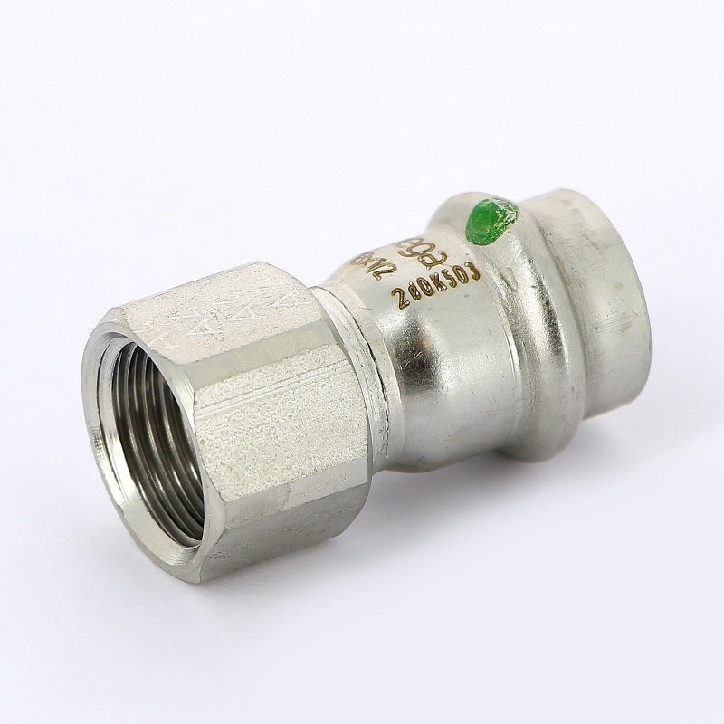 Муфта пресс-В 18х1/2" нержавеющая сталь Sanpress Inox VIEGA