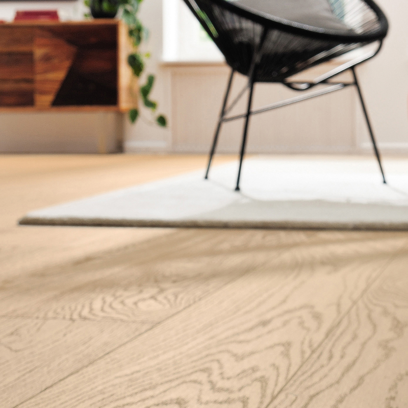 Паркетная доска Haro Series 4000 (5G) 531679 Дуб Пуро Белый Эксклюзив структурированный брашированный однополосный 4V2200 x 180 x 13.5мм