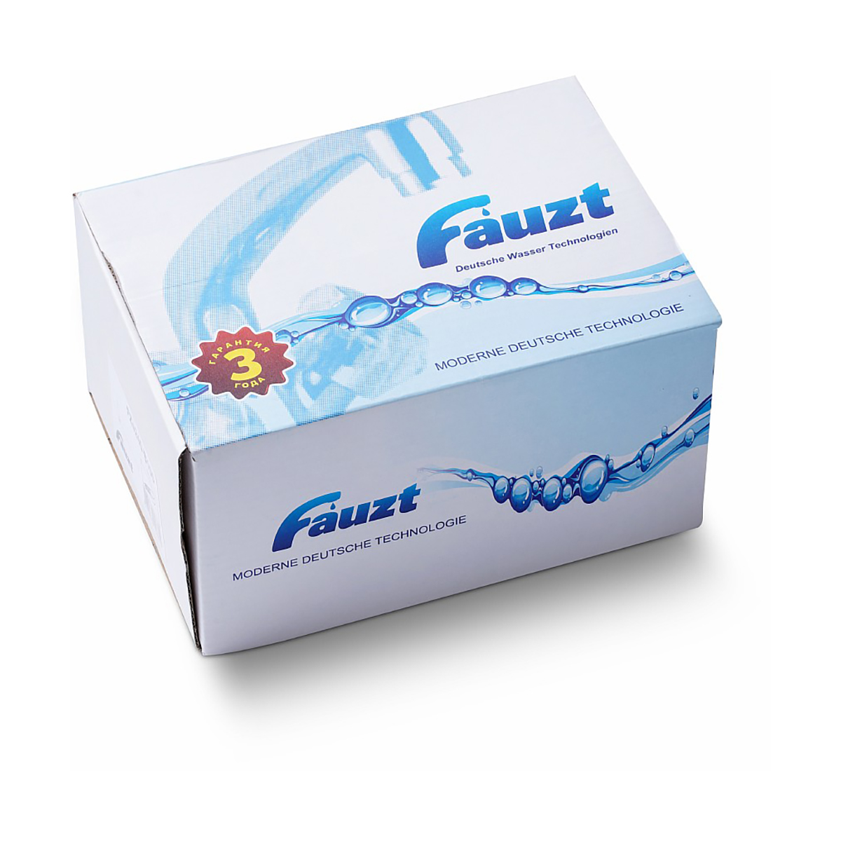 Смеситель для ванн fzs-w24 длинный излив (белый) (1/10) "fauzt"