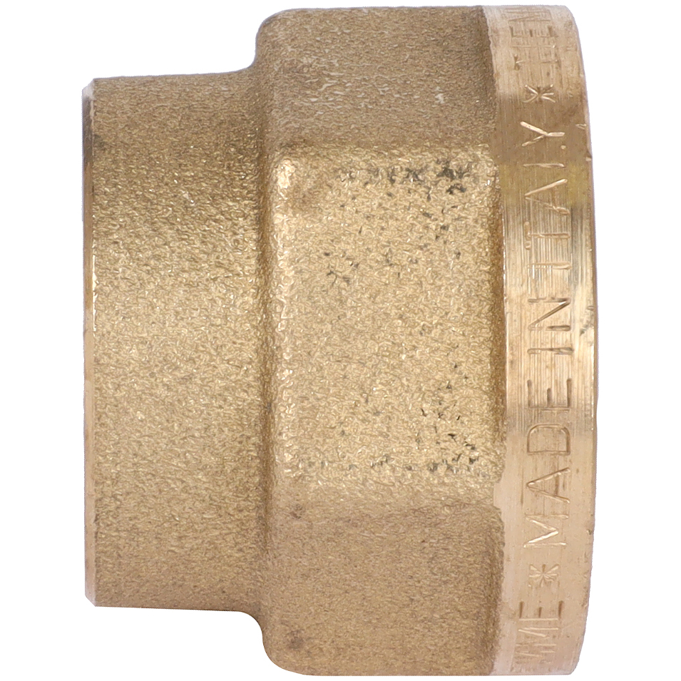 Муфта резьбовая ВР 3/4" x 1/2" латунь TIEMME