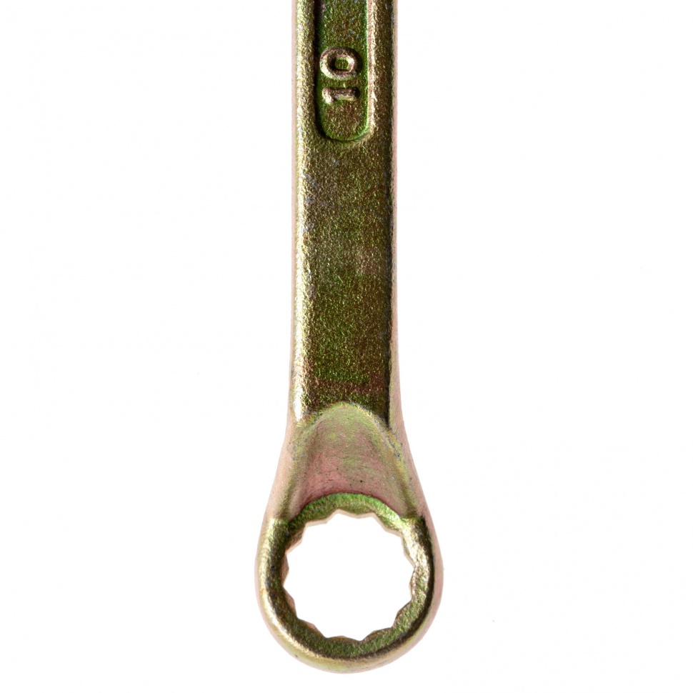 Ключ накидной, 8 х 10 мм, желтый цинк Сибртех (14614)
