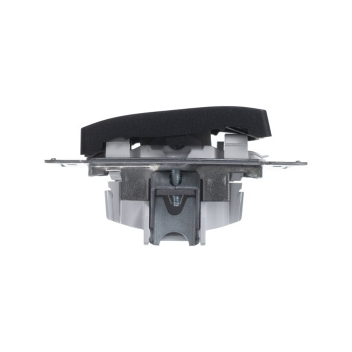 Выключатель "glossa" 3-х кл. (механизм) 10а, антрацит (1/20/160) "schneider"