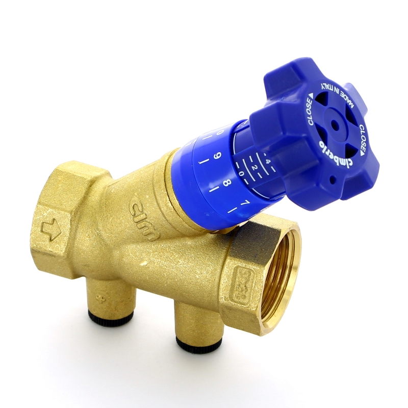 Клапан балансировочный ручной CIM 787OT/2R CIMBERIO 1" В / DN 25, Kvs4 м3/час