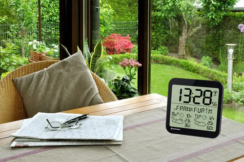 Часы настенные Bresser MyTime Meteotime LCD