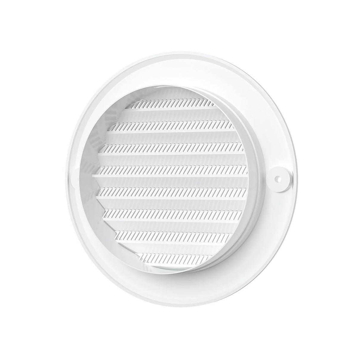 Решетка вентиляц. круглая с пластик. сеткой d 136 мм с фланцем d 100 abc-пластик (1/55) "эра" 10ркс