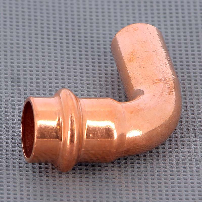 Угол-вставка пресс медный Profipress VIEGA 15