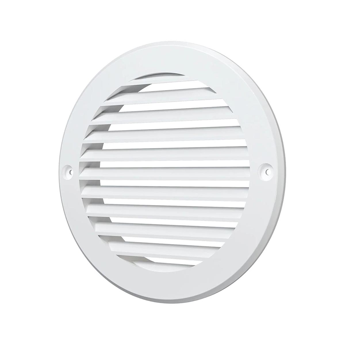 Решетка вентиляц. круглая d 161 мм с фланцем d 125 пласт. (1/40) "auramax" a12rk