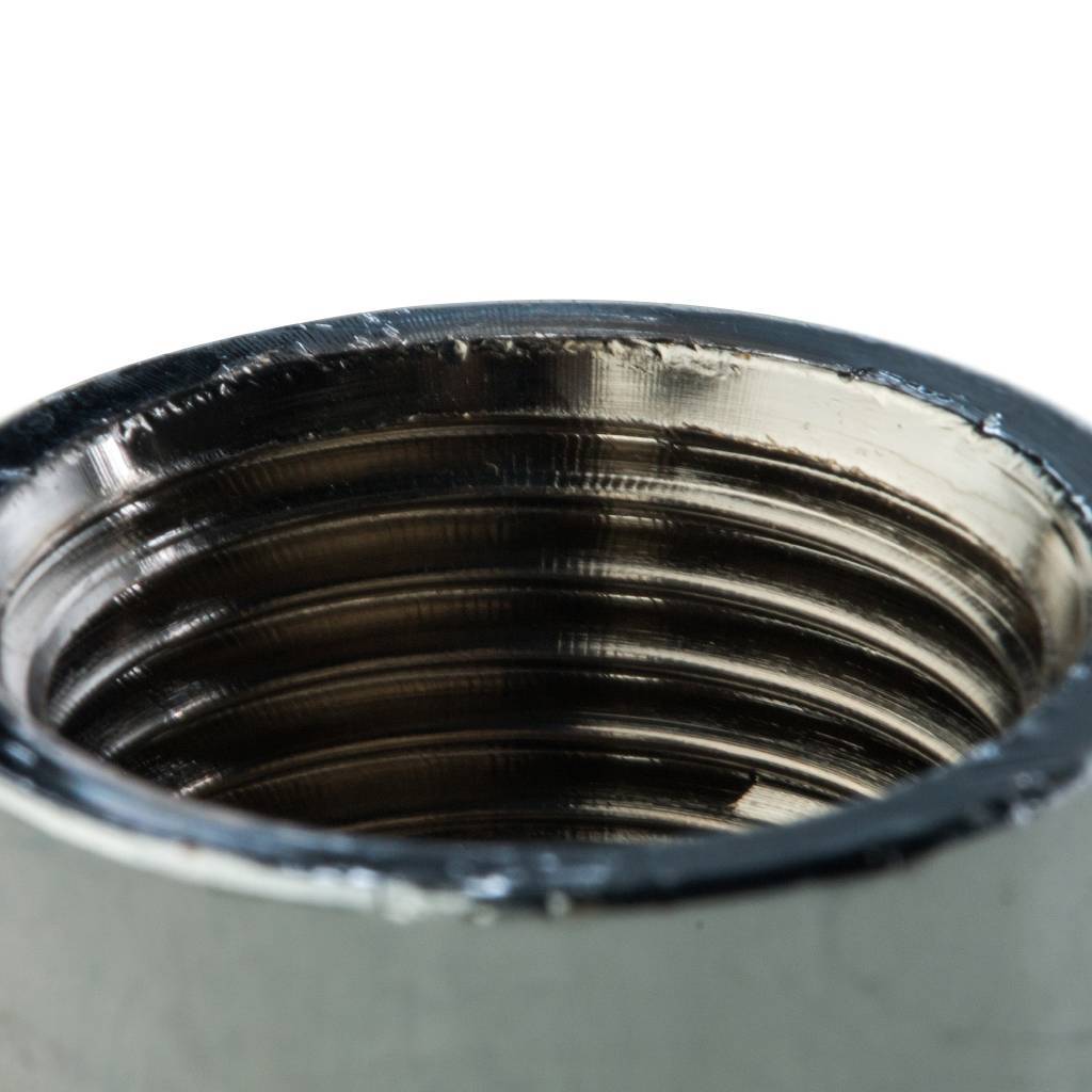 Удлинитель резьбовой ВН 1/2" x 15 мм хром STOUT