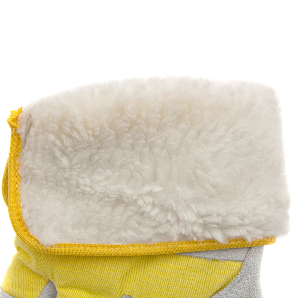 Перчатки спилковые комбинированные, усиленные, утолщенные, размер XL, Сибртех (67903)