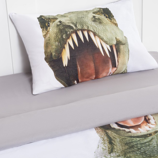 Постельное белье "этель" green dino 1,5 сп. (бязь) (1/8) 4935514