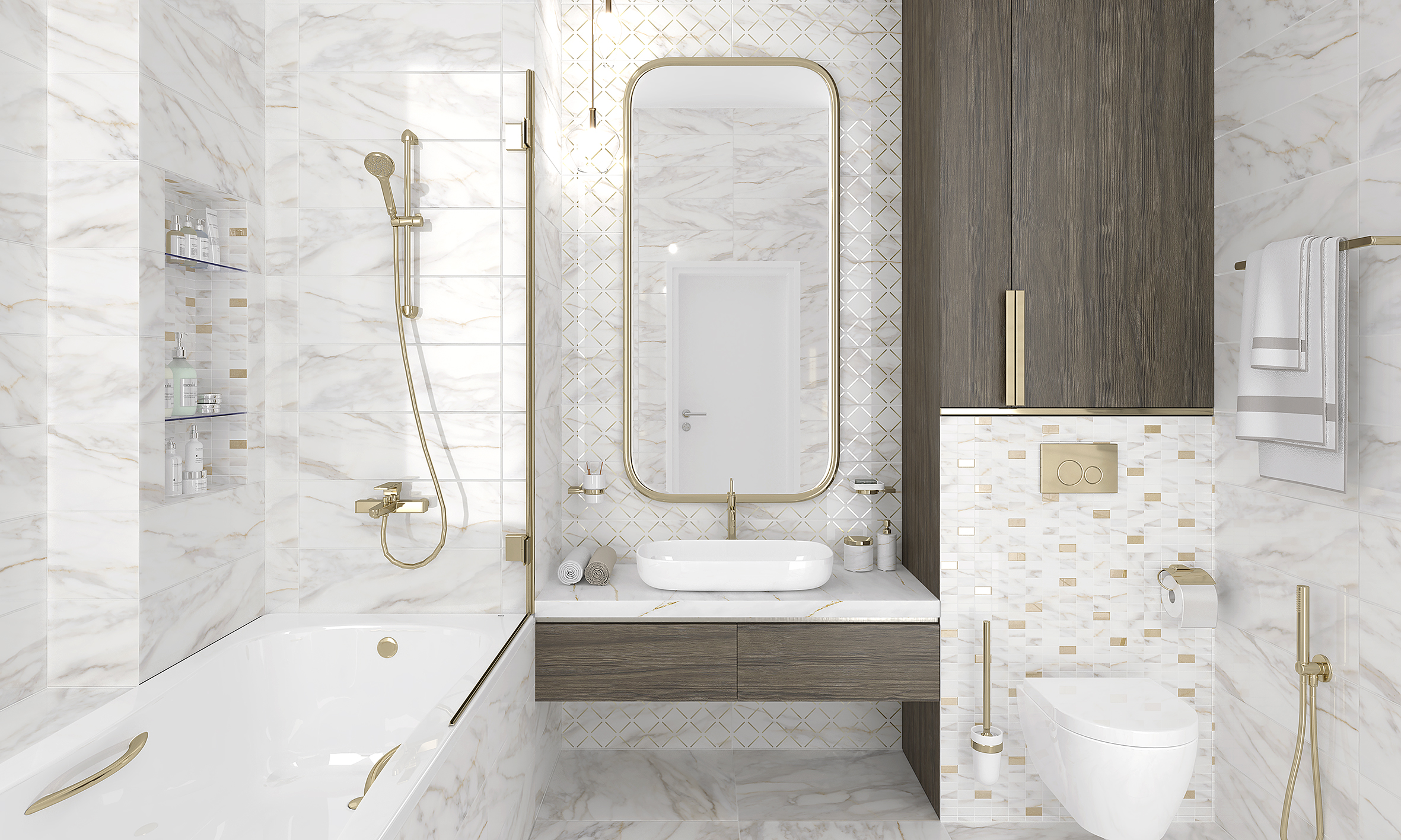 Aragon белый 20x60