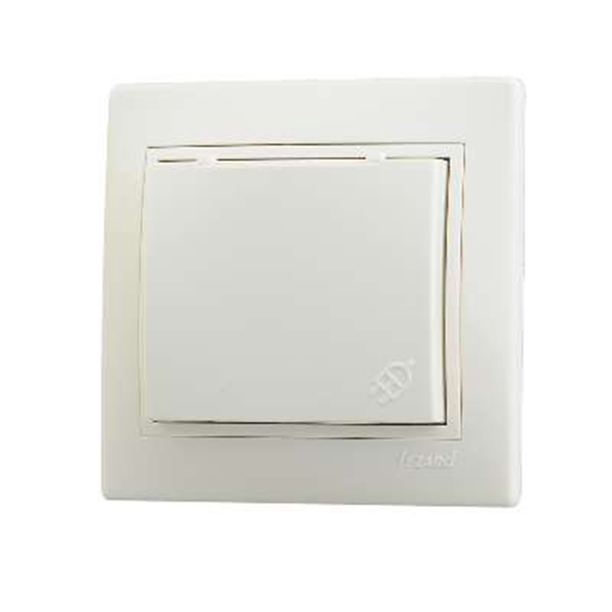 Розетка "mira" 1 местн. с заземл, с крышкой (керамика) кремовый (1/10/120) "lezard" 701-0303-123