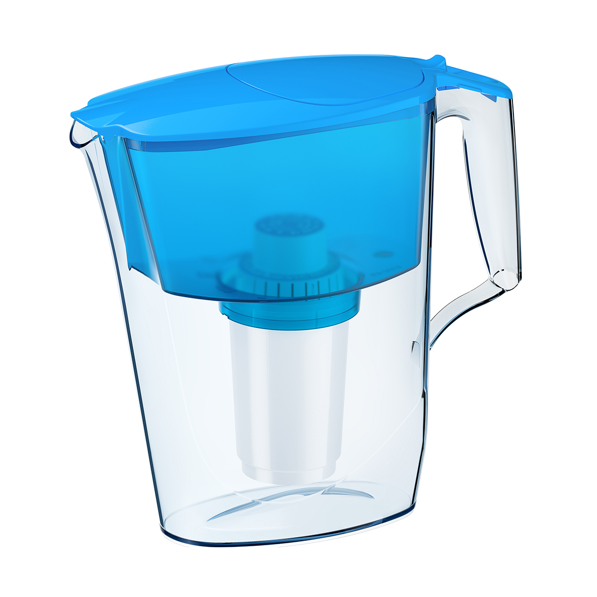 Фильтр-кувшин "ультра" модель p87а5f  2,5 л (голубой) (1/7) "аквафор"