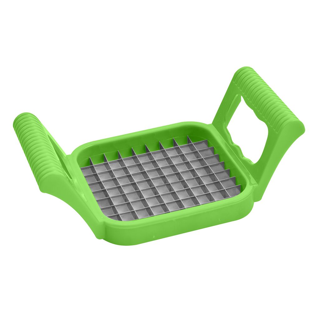 Овощерезка для салата нержав., ручки пласт. (6/48) "мультидом"  an53-35