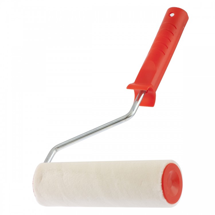 Валик "Велюр" Pro, 180 мм, ворс 4 мм, D 48 мм, D ручки 8 мм, шерсть 50%, полиакрил 50% MTX (81370)