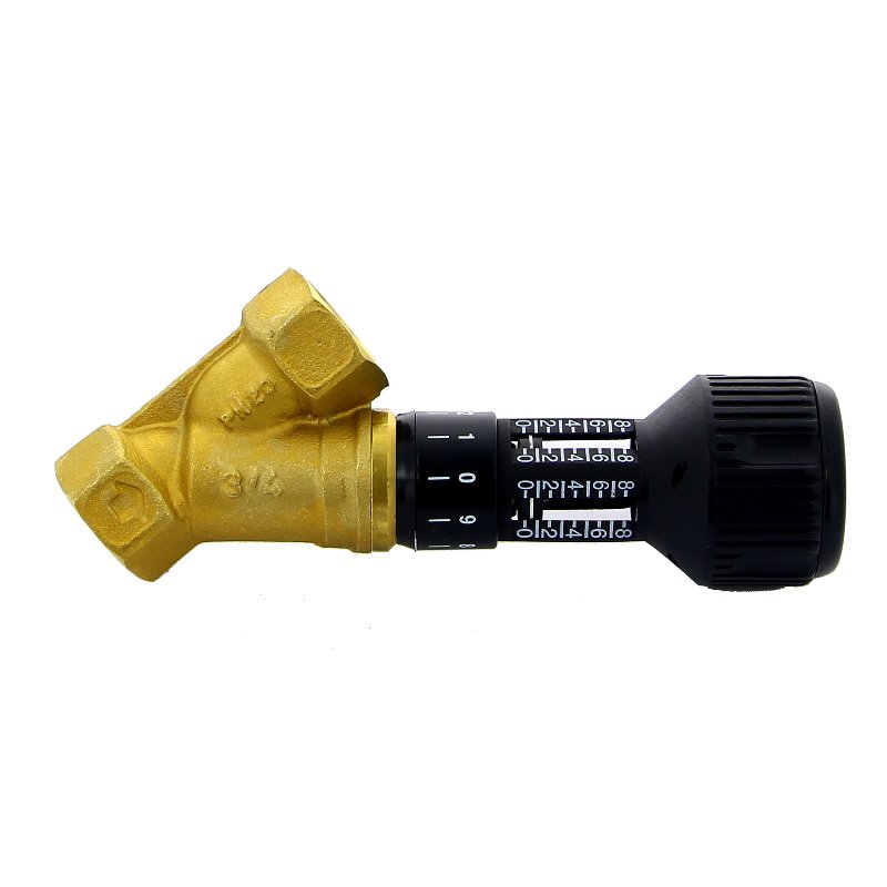 Клапан балансировочный CIM 727OT ручной 3/4" В / DN 20 с фиксацией настройки Kvs7,2 м3/час