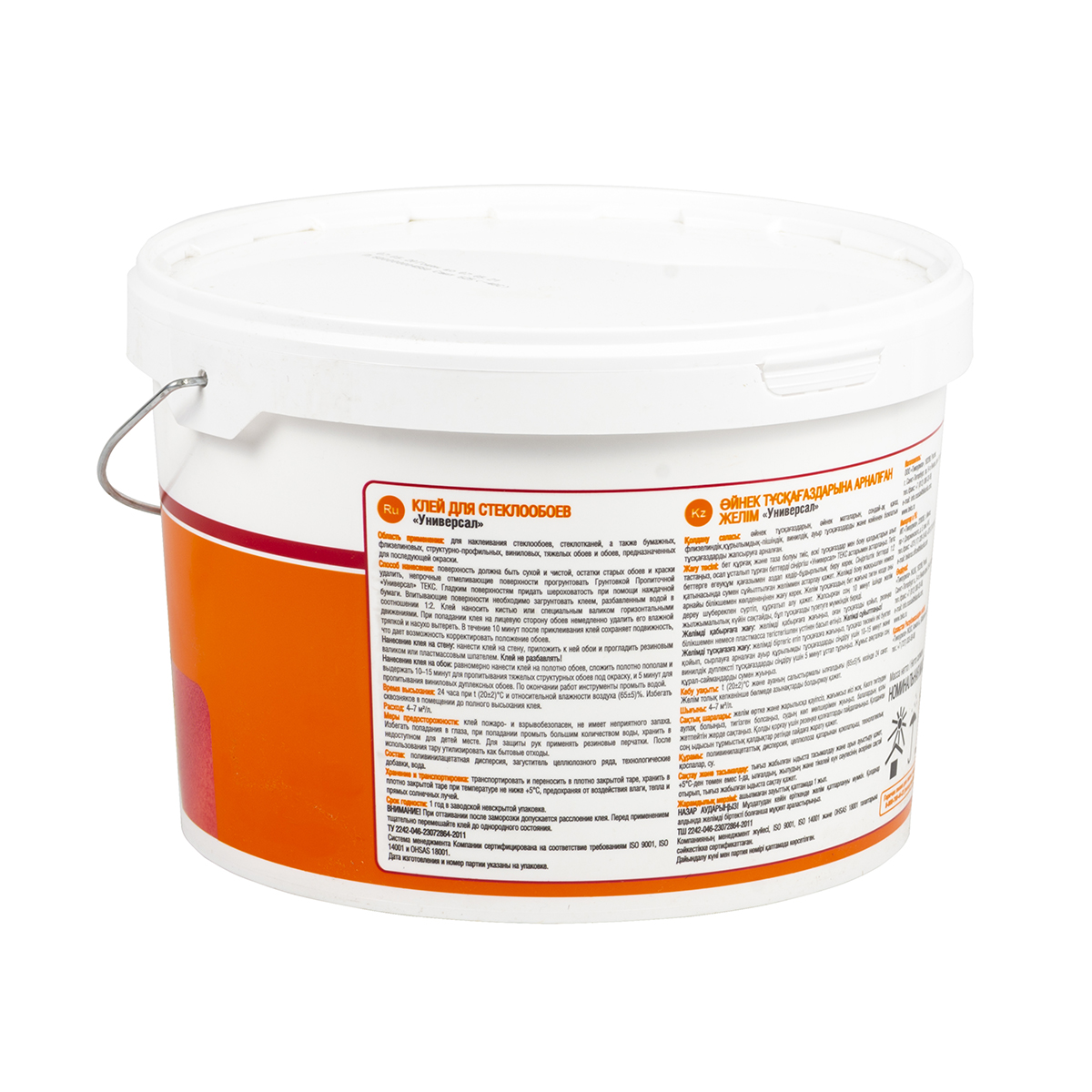 Клей для стеклообоев пва  10 л (1) текс