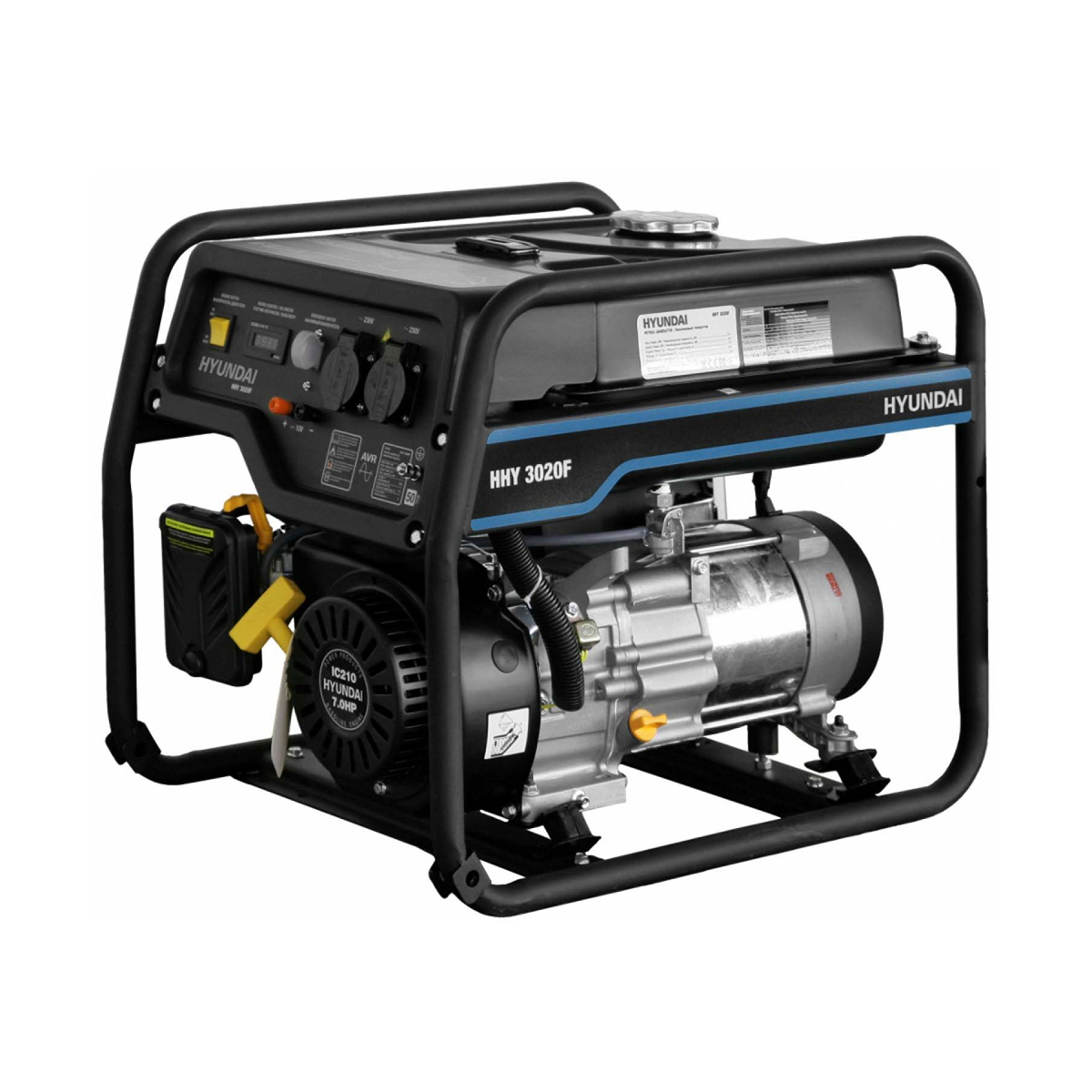 Генератор бензиновый hhy 3020f (1) "hyundai"