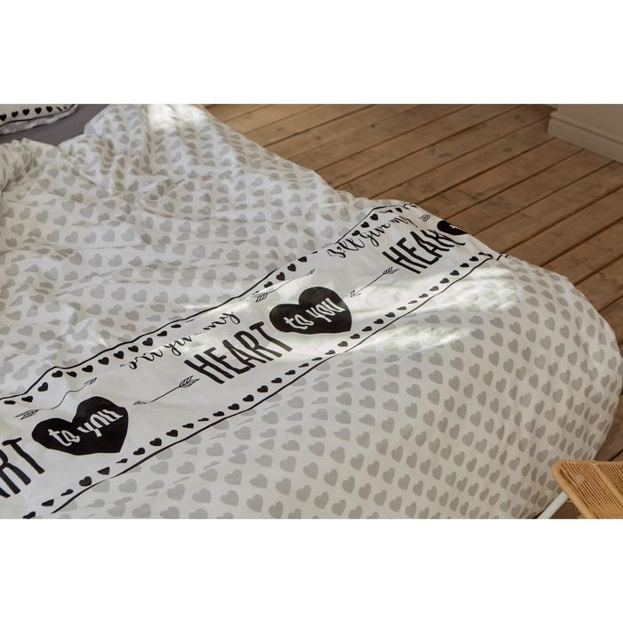 Постельное белье "этель" my heart 2 сп. (бязь) (1/6) 5181637