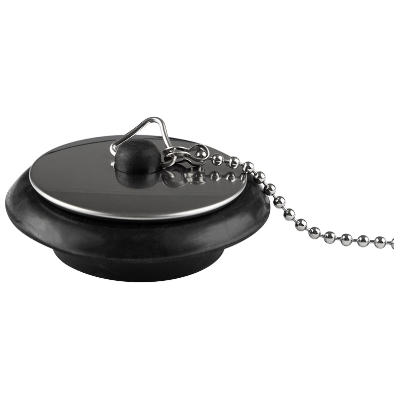 Пробка для ванны/раковины ss-03 d=6 см (1/12/144) "рыжий кот"