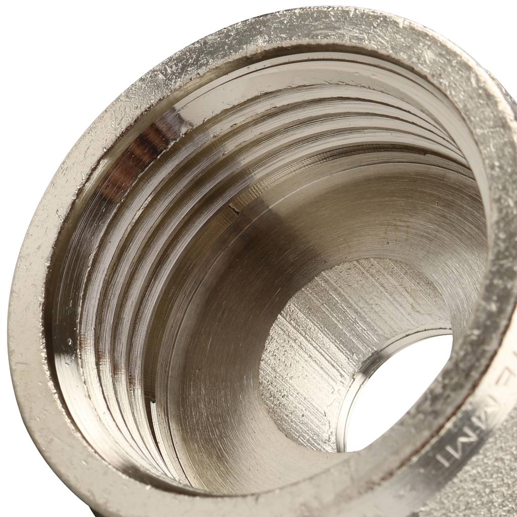 Переходник резьбовой ВН 1" x 1/2" никель TIEMME