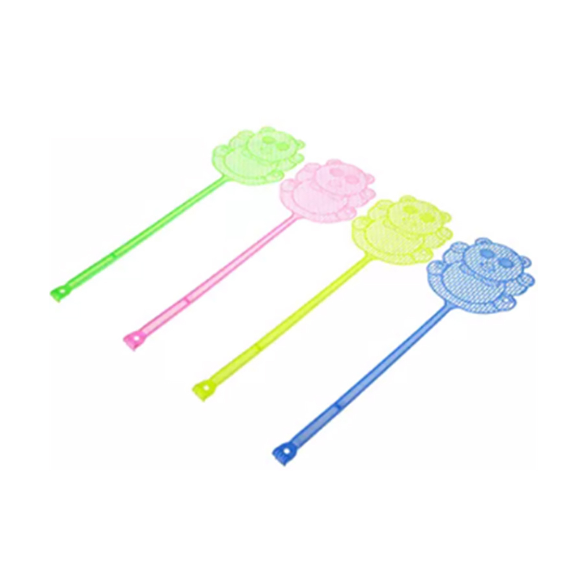 Мухобойка пласт. 43 см (1/10/1500) "рыжий кот"