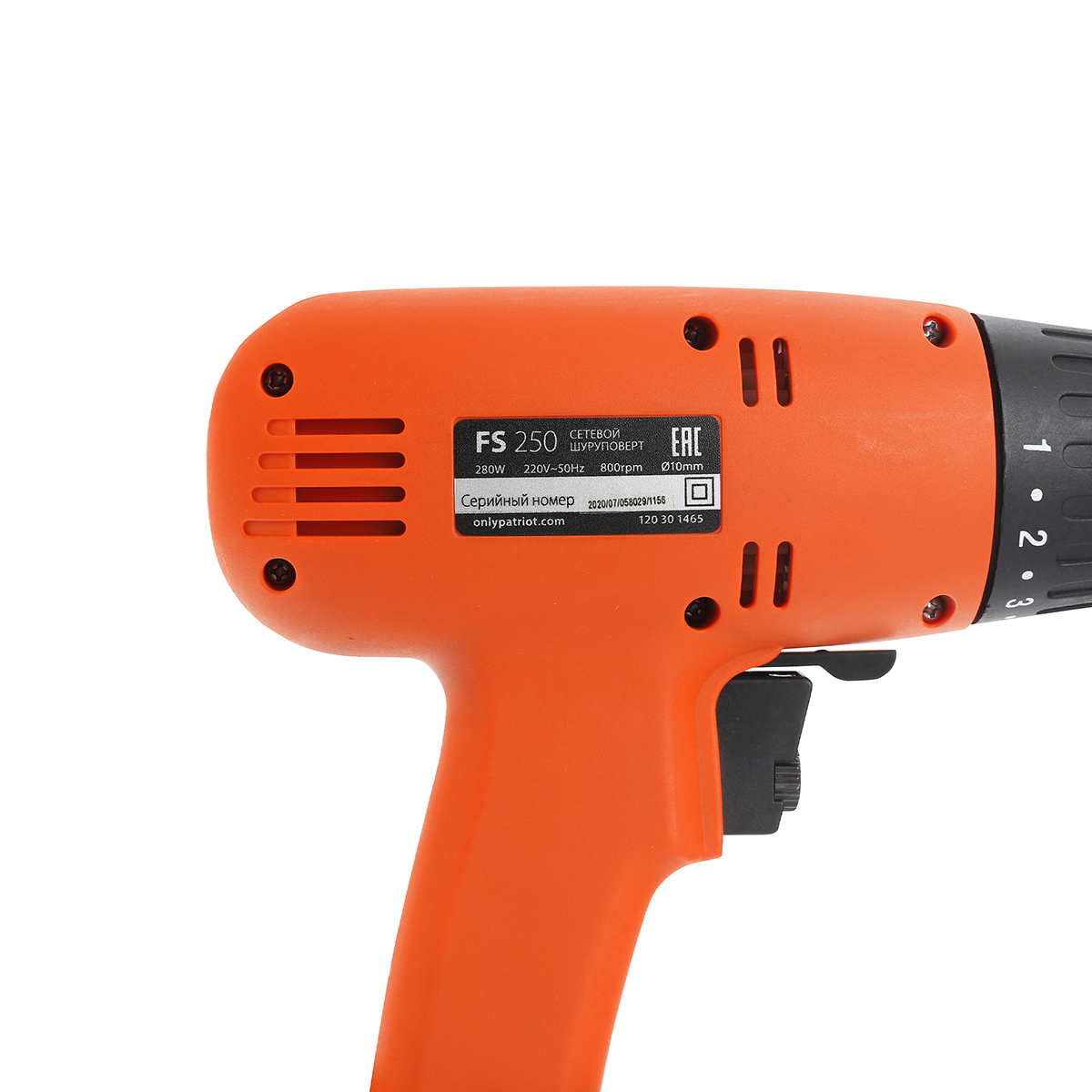 Дрель-шуруповерт fs 250 (1/10) "patriot" 120301465