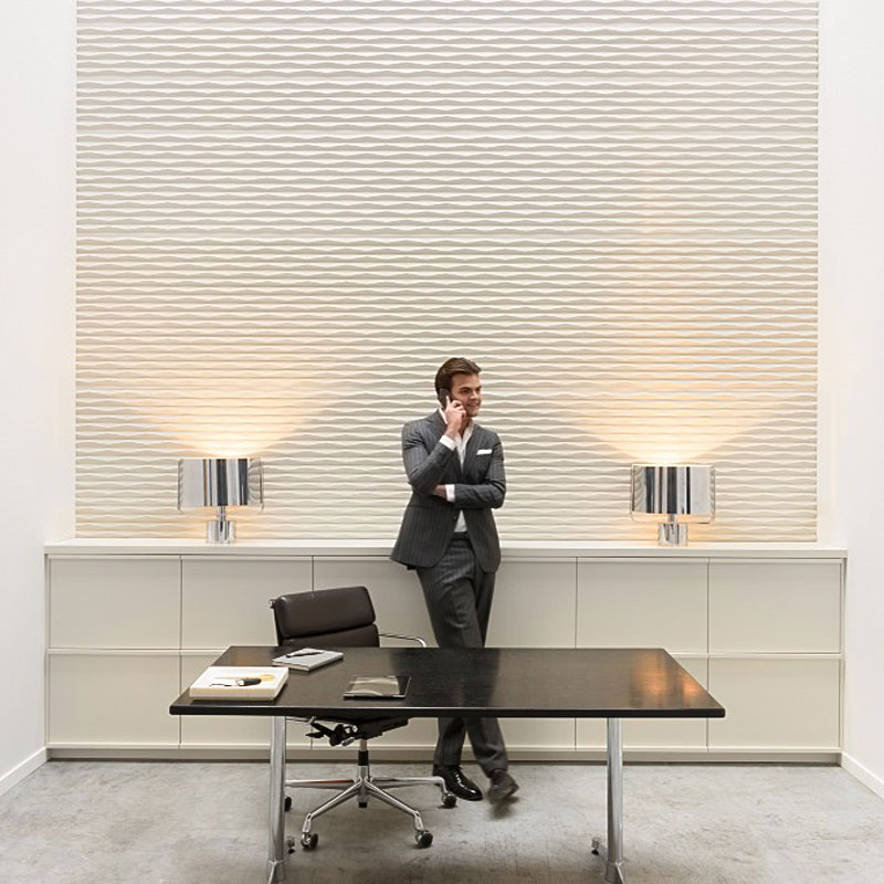 Стеновые панели Orac 3D W112 Ridge Белый