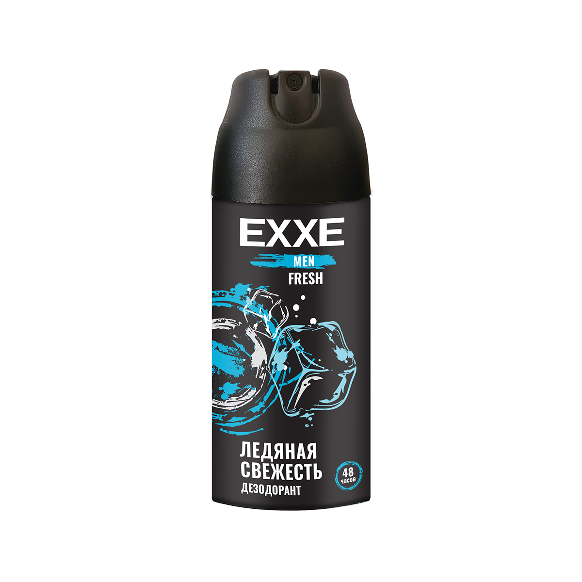 Дезодорант "fresh" ледяная свежесть 48 ч, 150 мл (спрей) (1/6/24) "exxe"