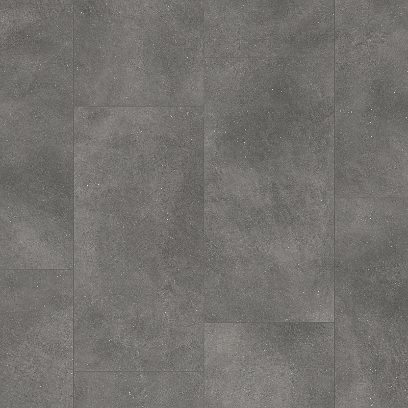ПВХ-плитка Clix Floor Tiles CXTI 40197 Бетон средне-серый шлифованный