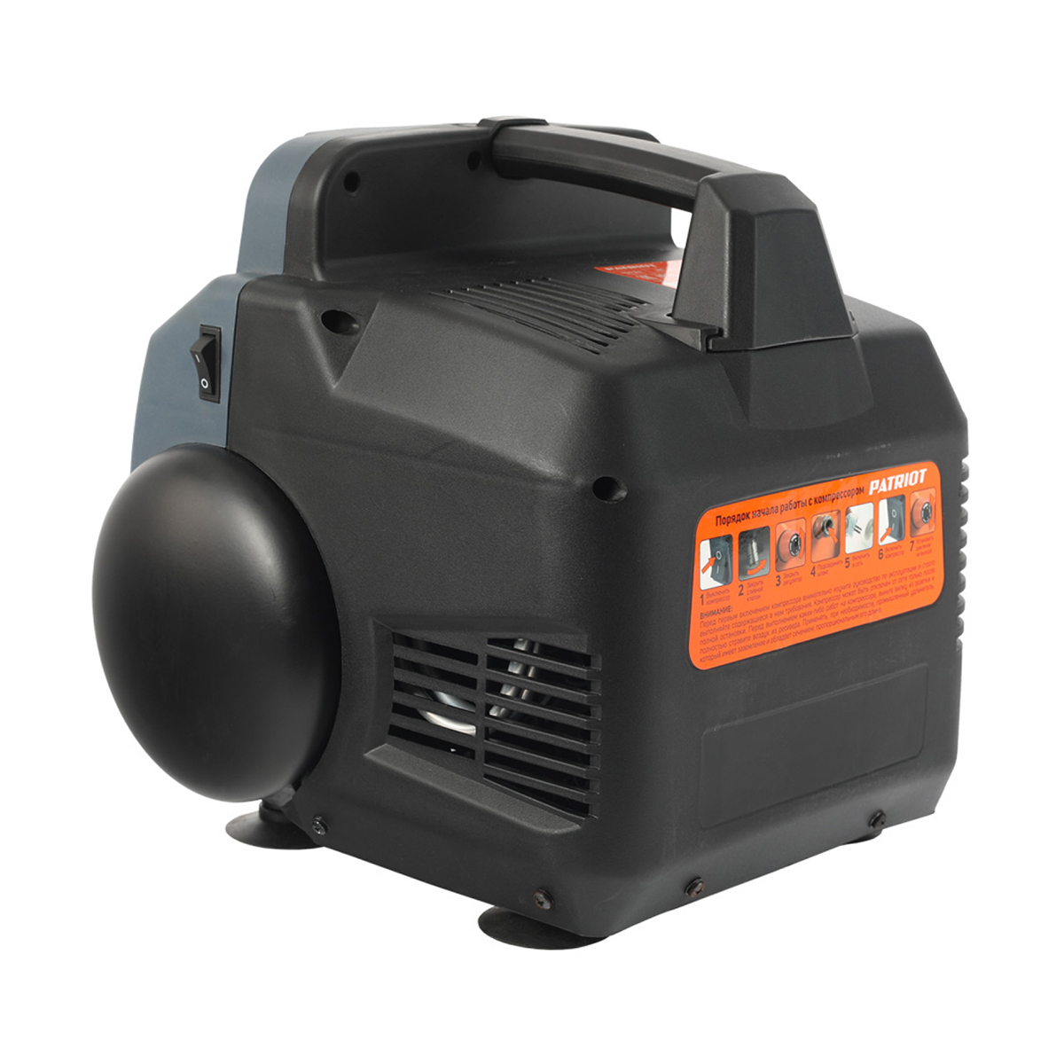 Компрессор поршневой безмасл. wo 6-180 (1/2) "patriot" 525301910