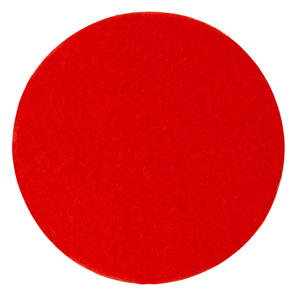 Диск полировальный из натурального войлока, "под липучку" 125 х 7 мм Matrix (75925)