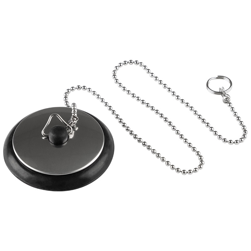 Пробка для ванны/раковины ss-03 d=6 см (1/12/144) "рыжий кот"