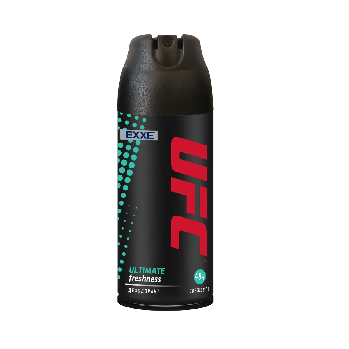 Дезодорант "ultimate freshness" свежесть 48 ч, 150 мл (спрей) (1/6/24) "ufc"