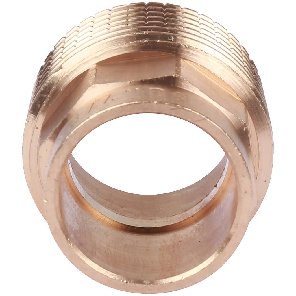 Муфта 18х3/4" переходная (НР) под пайку с наружной резьбой SANHA бронзовая 142431834