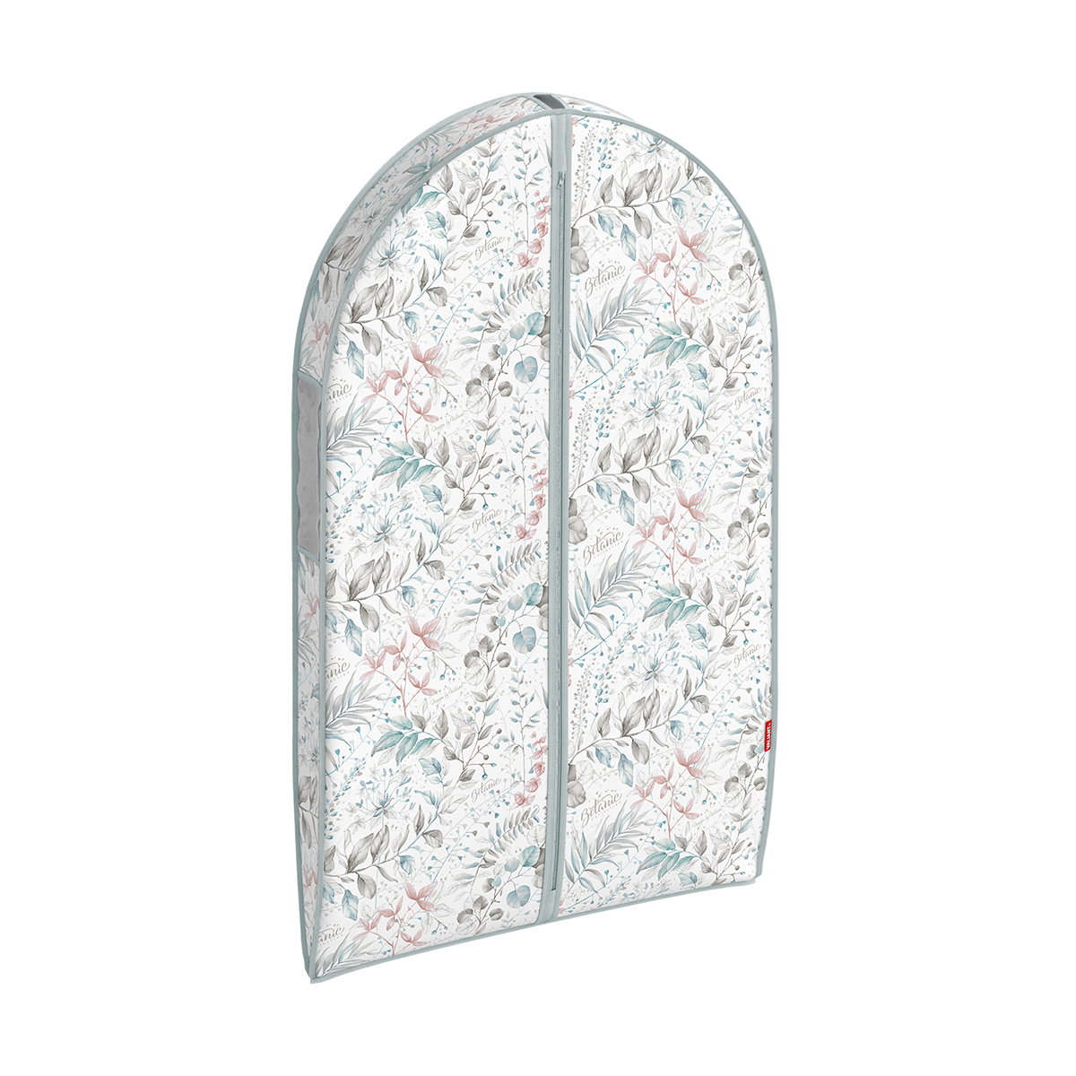 Чехол для одежды объемный "botanic" 60*100*10 см с прозрачной вставкой (1/36) "valiant" bt-cv-100