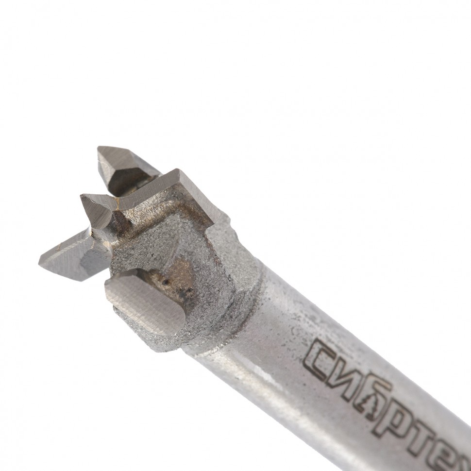 Сверло Форстнера по дереву, 13 мм, цилиндрический хвостовик Сибртех (704813)