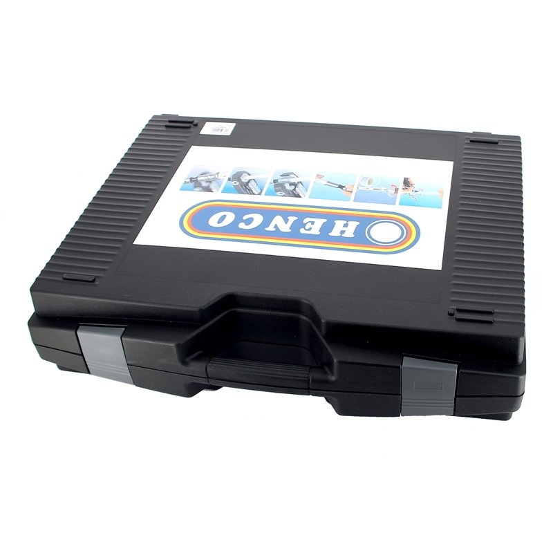 Пресс-машина HENCO с контролем обжатия, зарядным устройством, аккумулятором и насадками