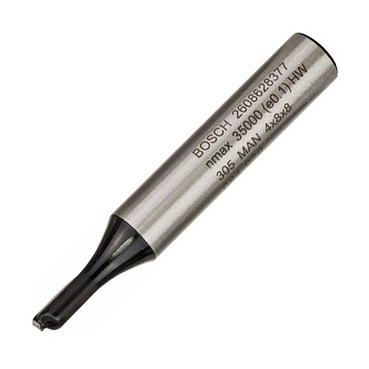 Фреза пазовая 1 лезвие "standard for wood" 4 х 8 мм, хвостовик 8 мм (1) "bosch" 2608628377
