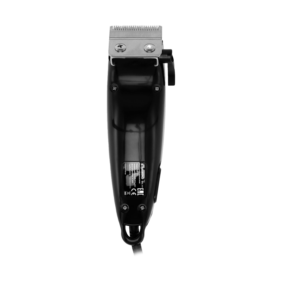 Машинка для стрижки волос shc 777  8 вт, 4 насадки (от сети) (1/12) "starwind"