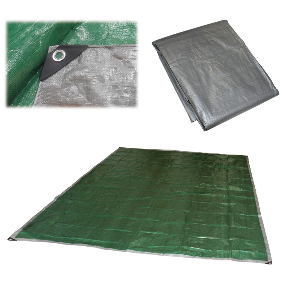 Тент  6*6 м (100 г/м2) универсальный защитный  (1/5)  "ecos"