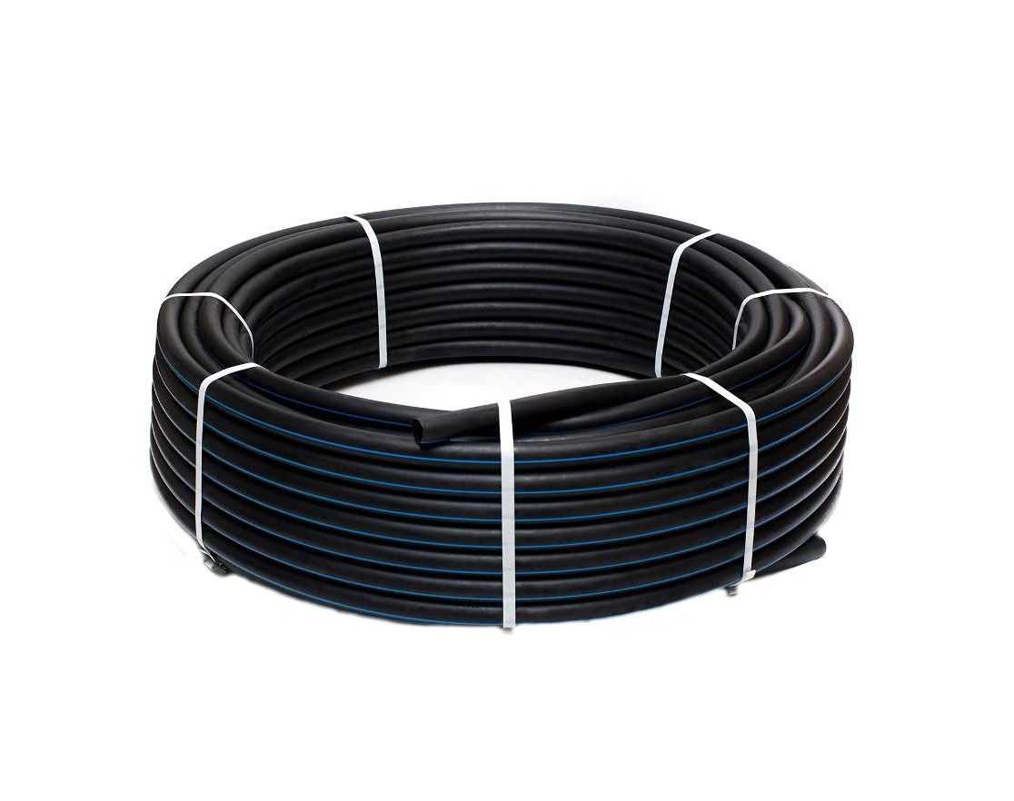 Полиэтиленовая ПНД труба Покров ГОСТ PN16 63х5,8 - 1 м. (бухта 100 м.)