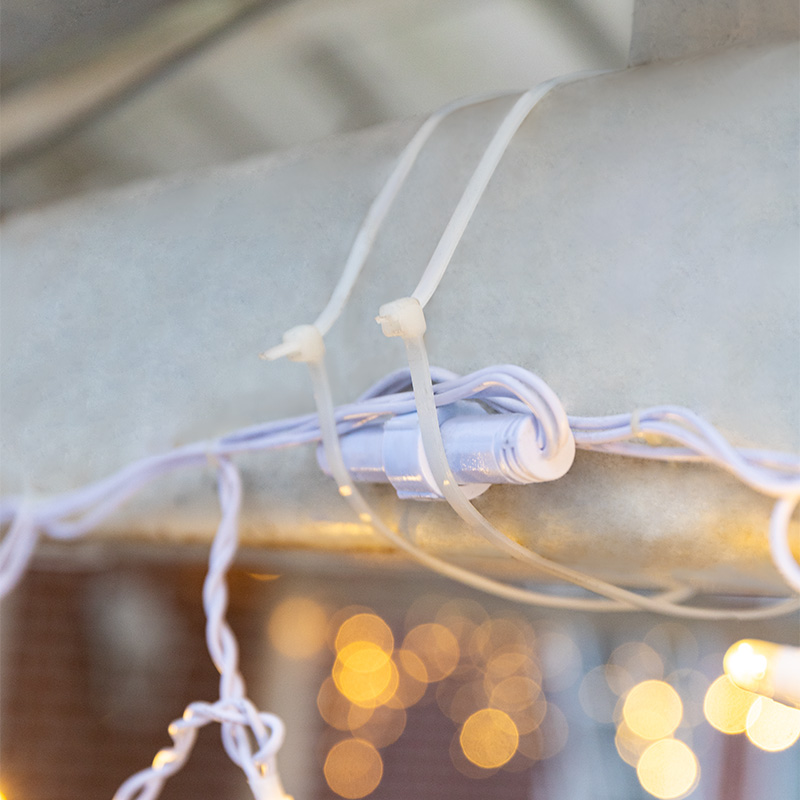 Хомуты нейлон 4,8 х 450 мм (набор 100 шт.), белые (1/10/50) "rexant" 07-0450-5